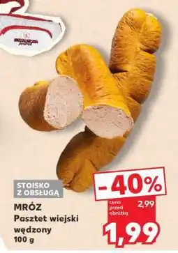 Kaufland MRÓZ Pasztet wiejski wędzony 100 g oferta