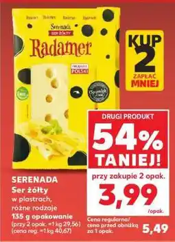 Kaufland SERENADA Ser żółty oferta