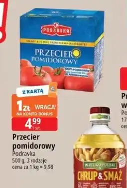 E.Leclerc Przecier pomidorowy Podravka oferta
