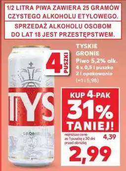 Kaufland Tyskie Gronie oferta