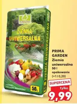 Kaufland PRIMA GARDEN Ziemia uniwersalna 50 l opakowanie oferta