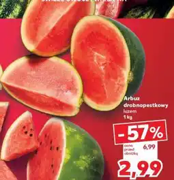 Kaufland Arbuz drobno pestkowy luzem 1 kg oferta
