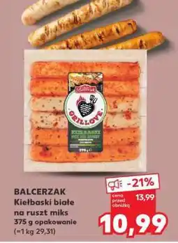 Kaufland BALCERZAK Kiełbaski białe na ruszt miks oferta