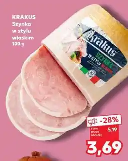 Kaufland KRAKUS Szynka w stylu włoskim 100 g oferta