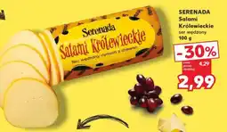 Kaufland SERENADA Salami Królewieckie ser wędzony 100 g oferta
