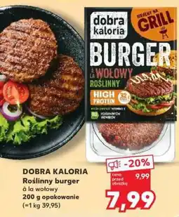 Kaufland DOBRA KALORIA Roślinny burger à la wołowy oferta