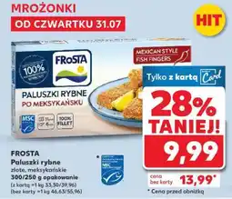 Kaufland FROSTA Paluszki rybne złote, meksykańskie oferta