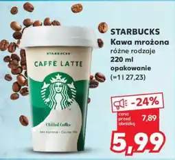 Kaufland STARBUCKS Kawa mrożona oferta