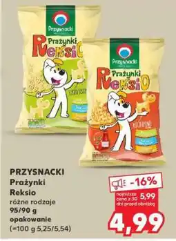 Kaufland PRZYSNACKI Prażynki Reksio oferta