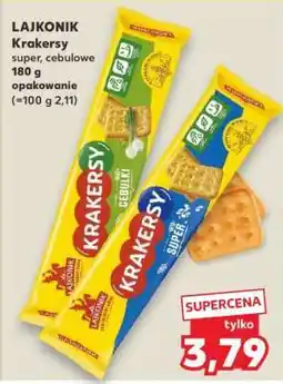 Kaufland LAJKONIK Krakersy oferta