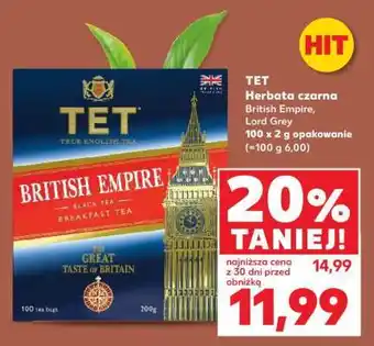 Kaufland TET Herbata czarna oferta