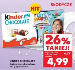 Kaufland Kinder Chocolate oferta