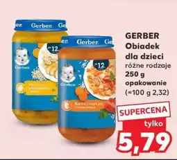 Kaufland GERBER Obiadek dla dzieci oferta