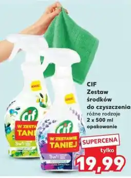 Kaufland CIF Zestaw środków do czyszczenia oferta
