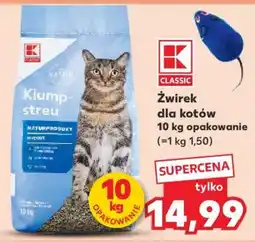 Kaufland Żwirek dla kotów 10 kg opakowanie oferta