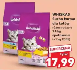 Kaufland WHISKAS Sucha karma dla kotów oferta
