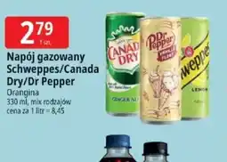 E.Leclerc Napój gazowany Schweppes/Canada Dry/Dr Pepper oferta