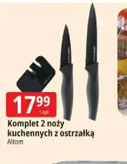 E.Leclerc Komplet 2 noży kuchennych z ostrzałką Altom oferta