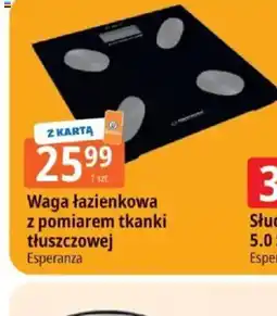 E.Leclerc Waga łazienkowa z pomiarem tkanki tłuszczowej Esperanza oferta
