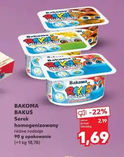 Kaufland Serek homogenizowany Bakoma oferta