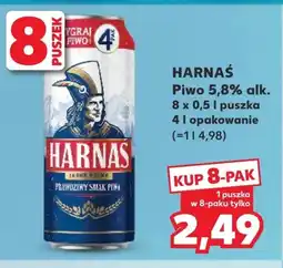 Kaufland Piwo Harnaś oferta