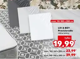 Kaufland Prześcieradło Liv & BO oferta