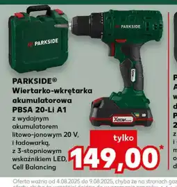 Kaufland Wiertarko-wkrętarka Parkside oferta