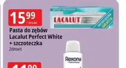 E.Leclerc Pasta do zębów Lacalut Perfect White oferta