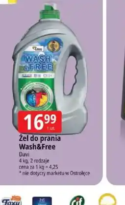 E.Leclerc Zel do prania Wash&Free oferta