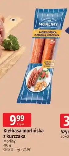 E.Leclerc Kiełbasa morlińska z kurczaka Morliny oferta