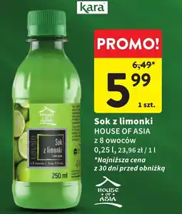 Intermarche Sok z limonki oferta