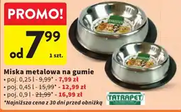 Intermarche Miska metalowa na gumie oferta