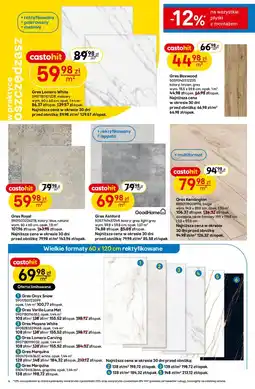 Castorama Gres Lomero White oferta