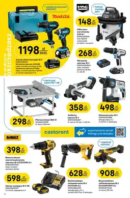 Castorama Zestaw elektronarzędzi 18 V oferta