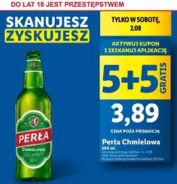 Lidl Piwo Perła Chmielowa oferta