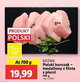 Lidl Medaliony z fileta kurczaka Rzeźnik Codzienna Dostawa oferta