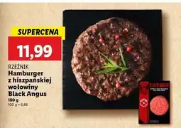 Lidl Hamburger wołowy black angus Rzeźnik Codzienna Dostawa oferta