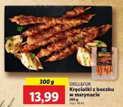 Lidl Kręciołki z karkówki w marynacie Grill And Fun oferta