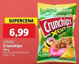 Lidl Chipsy kremowa papryka Crunchips oferta