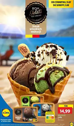Lidl Lody pistacjowe Bon Gelati oferta