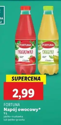 Lidl Napój gruszka Fortuna oferta