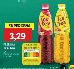 Lidl Herbata mrożona ananas Freeway Ice Tea oferta