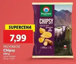 Lidl Chipsy ser górski Przysnacki oferta