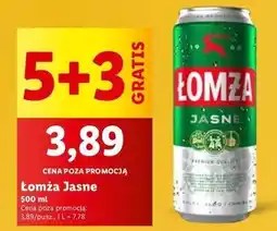 Lidl Piwo Łomża Jasne (Dawniej Export) oferta