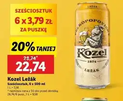 Lidl Piwo Kozel Lezak oferta