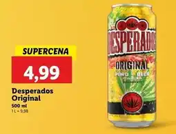 Lidl Piwo Desperados oferta