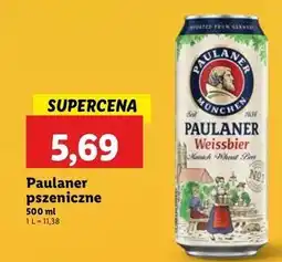 Lidl Piwo Paulaner Weissbier oferta