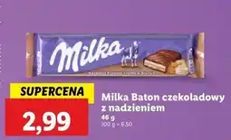 Lidl Baton czekoladowy z ciasteczkiem Milka oferta