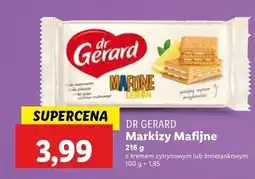 Lidl Wafle mafijne śmietankowe Dr Gerard oferta