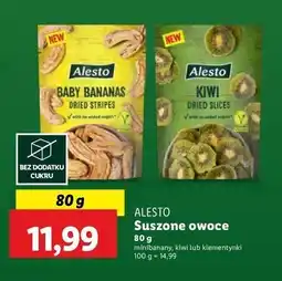 Lidl Klementynki suszone Alesto oferta